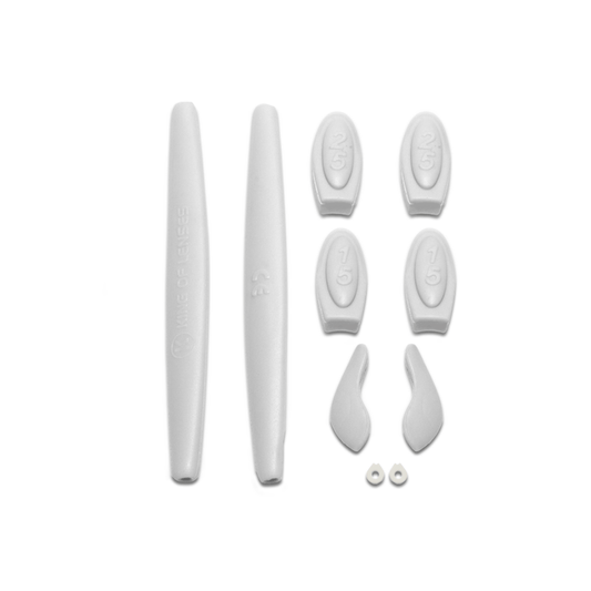 Kit de borracha para a linha X-METAL | BRANCO