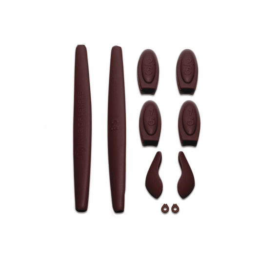 Kit de borracha para a linha X-METAL | MARROM